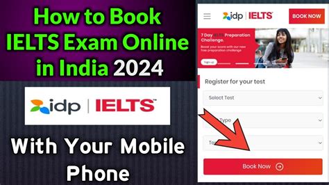 ielts test booking in india.